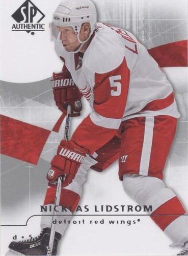 2008-09 SP Authentic - Nicklas Lidstrom #34