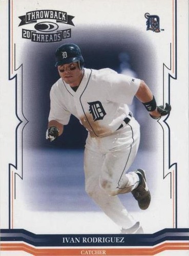 2005 Donruss Throwback Threads - Ivan Rodriguez #84