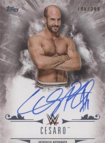 2016 Topps WWE Undisputed - Cesaro #UA-CE