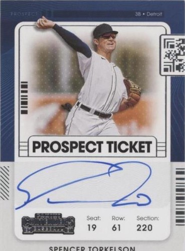2021 Panini Contenders - Spencer Torkelson #PT-ST