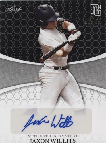 2022 Leaf Perfect Game National Showcase - Jaxon Willits #BA-JW1