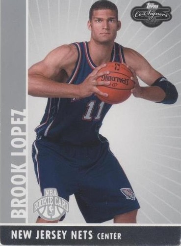 2008-09 Topps Co-Signers - Brook Lopez #110