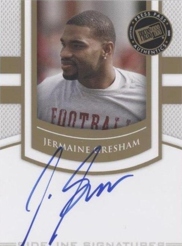 2010 Press Pass Portrait Edition Jermaine Gresham #SS-JG