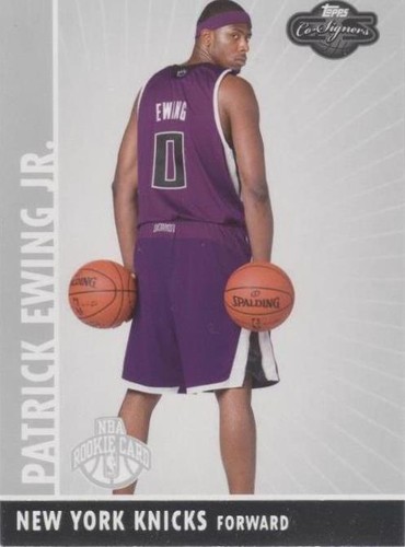 2008-09 Topps Co-Signers - Patrick Ewing Jr. #134