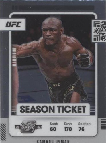 2022 Panini Chronicles UFC - Kamaru Usman #358