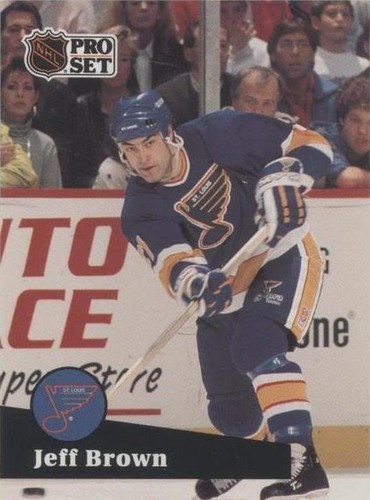 1991-92 Pro Set - Jeff Brown #212