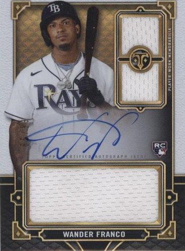 2022 Topps Triple Threads - Wander Franco #RFPAR-WF2
