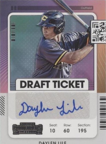 2021 Panini Contenders - Daylen Lile #DT2-DL