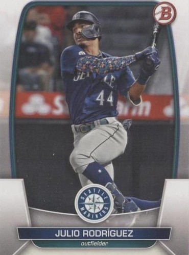 PSA 10 JULIO RODRIGUEZ 1st 2019 Bowman Paper #BP33 Mariners
