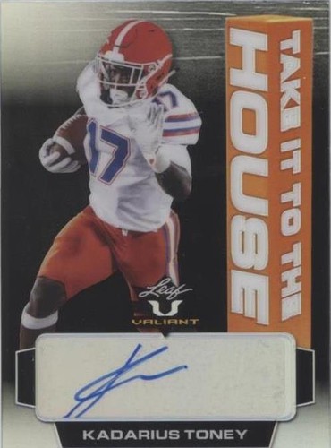 2021 Leaf Valiant Kadarius Toney #TH-KT2