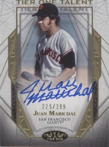 2022 Topps Tier One - Juan Marichal #T1TA-JML