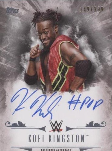 2016 Topps WWE Undisputed - Kofi Kingston #UA-KK