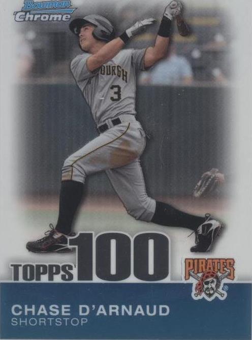 2010 Bowman Chrome - Chase d'Arnaud #TPC87