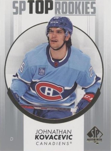 2022-23 SP Authentic - Johnathan Kovacevic #TR-31
