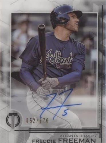 TOPPS MLBカード TRIBUTE FREDDIE FREEMAN ATLANTA BRAVES 43/50 #SOA-FF 送料無料 中古 IT1 楽天市場】【中古】 TOPPS MLBカード TRIBUTE FREDDIE FREEMAN