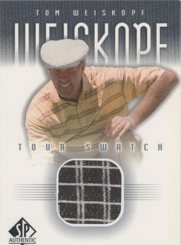 2001 SP Authentic - Tom Weiskopf #TWE-TS