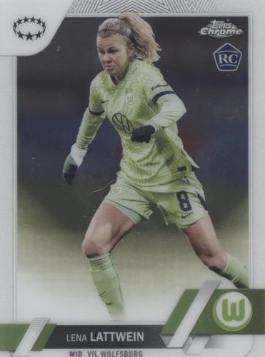 2022-23 Topps Chrome UEFA Women's Champions League Lena Lattwein #37
