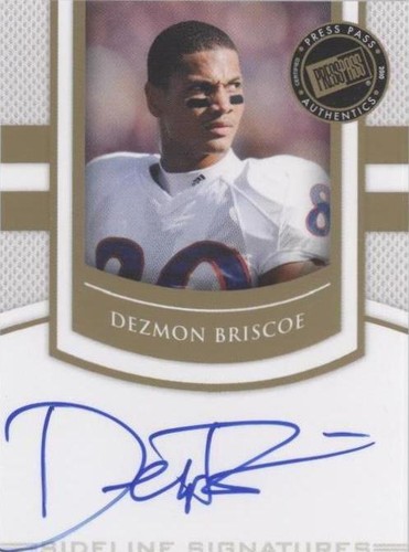 2010 Press Pass Portrait Edition Dezmon Briscoe #SS-DB