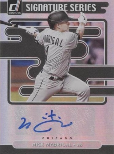 2021 Panini Donruss - Nick Madrigal #SS-NM