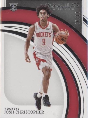 2021-22 Panini Immaculate Collection - Josh Christopher #65