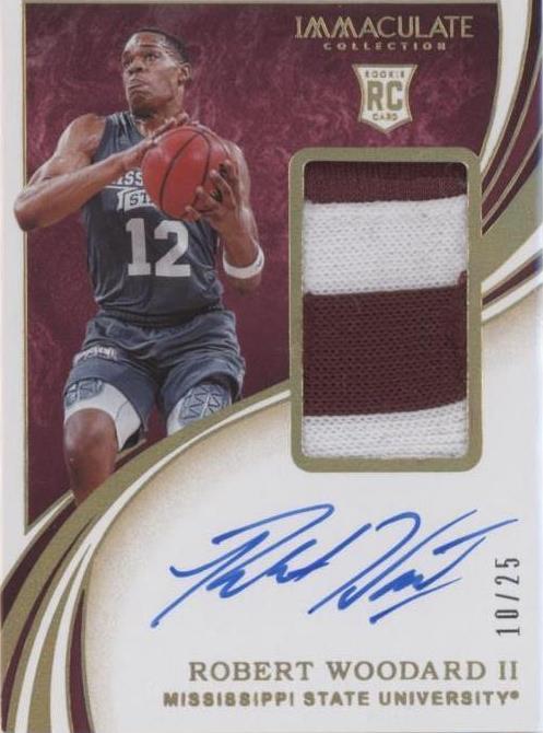 2020-21 Panini Immaculate Collection Collegiate - Robert Woodard II #43