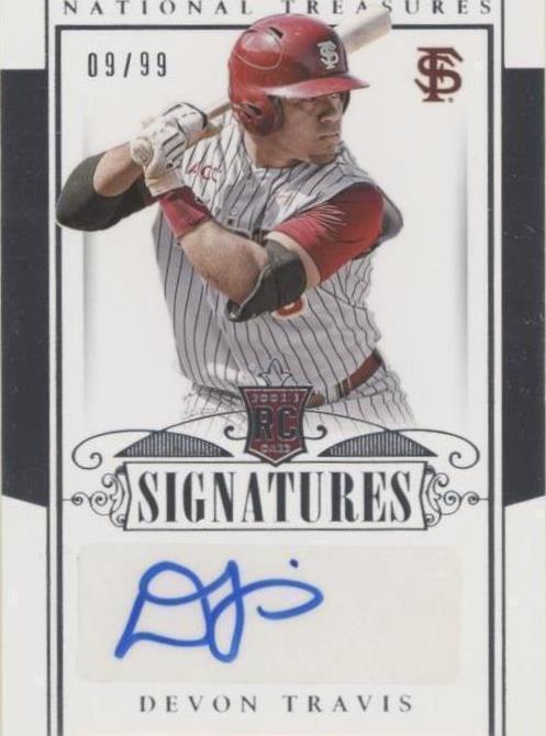 2015 Panini National Treasures College - Devon Travis #233