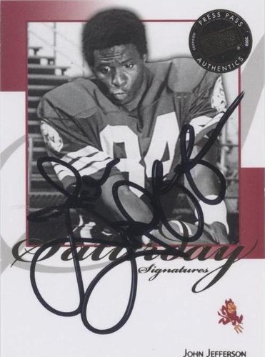 2008 Press Pass Legends John Jefferson #SS-JJ