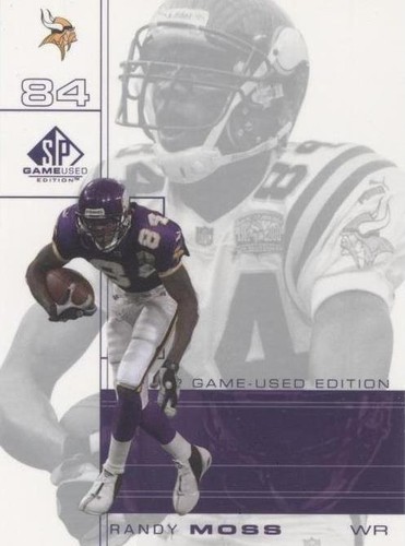 2001 SP Game Used Edition Randy Moss #49