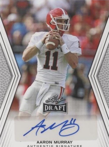 2014 Leaf Draft Aaron Murray #A-AM1