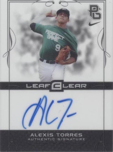 2015 Leaf Ultimate Draft - Alexis Torres #BA-AT1