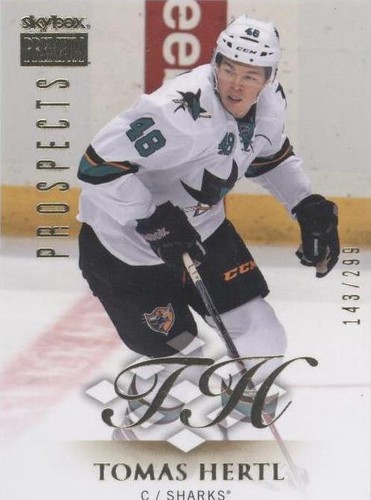 2013-14 Fleer Showcase - Tomas Hertl #37