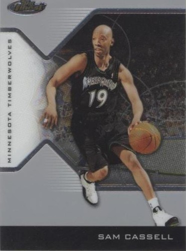 2004-05 Topps Finest - Sam Cassell #93