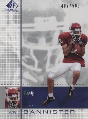 2001 SP Game Used Edition Alex Bannister #138