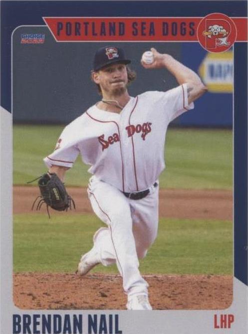 2023 Choice Portland Sea Dogs - Brendan Nail #23