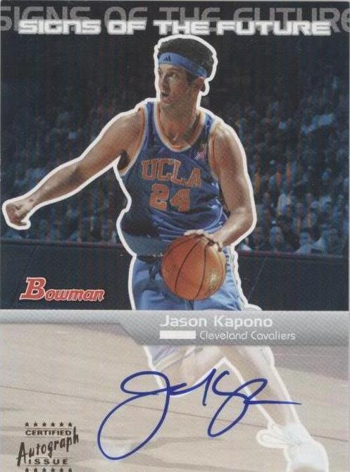 2003-04 Bowman Rookies & Stars - Jason Kapono #SFA-JK