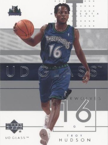 2002-03 UD Glass - Troy Hudson #48