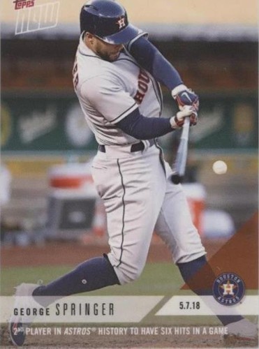 2018 Topps Now - George Springer #185