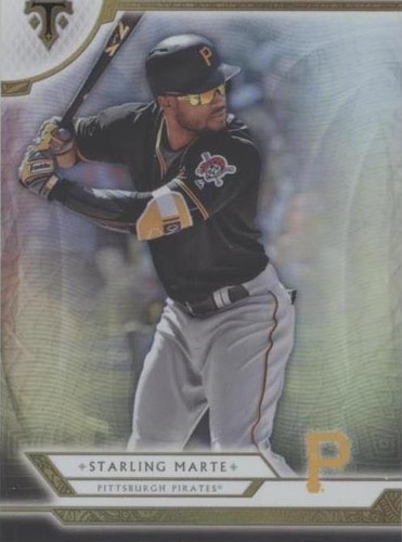2018 Topps Triple Threads - Starling Marte #96