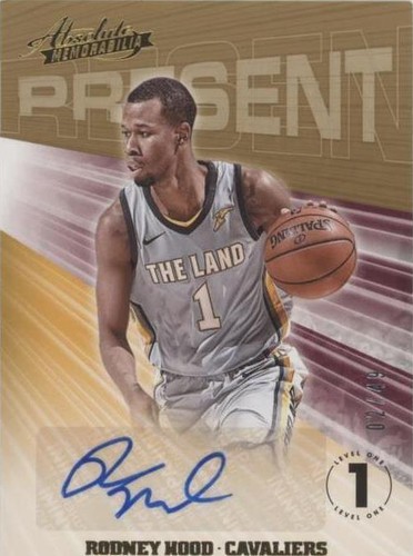2018-19 Panini Absolute Memorabilia - Rodney Hood #PR-RHD
