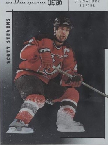 2003-04 In the Game-Used Signature Series - Scott Stevens #33