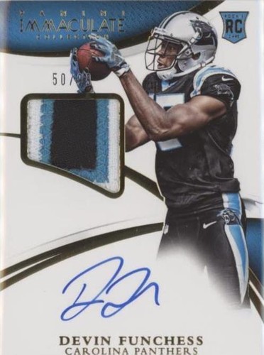 2015 Panini Immaculate Collection Devin Funchess #151