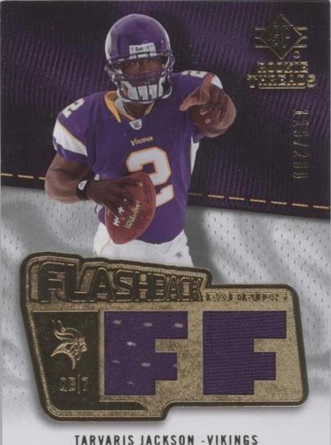 2008 SP Rookie Threads Tarvaris Jackson #FF-TJ