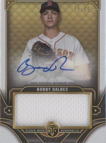 2022 Topps Triple Threads - Bobby Dalbec #ASJR-BD