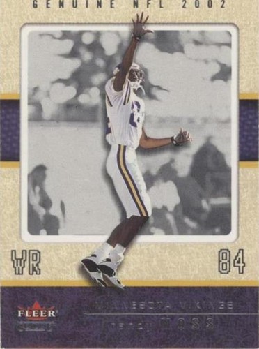 2002 Fleer Genuine Randy Moss #7