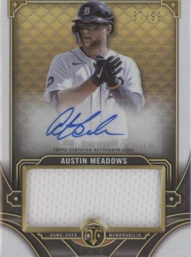2022 Topps Triple Threads - Austin Meadows #ASJR-AM