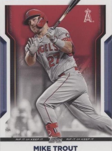2021 Topps Rip - Mike Trout #4