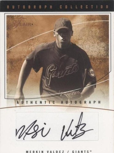 2004 Flair - Merkin Valdez #AC-MV