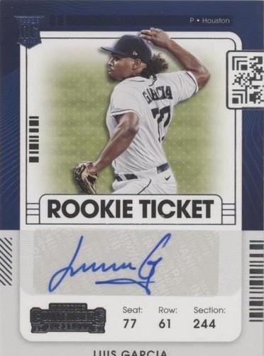 2021 Panini Contenders - Luis Garcia #204