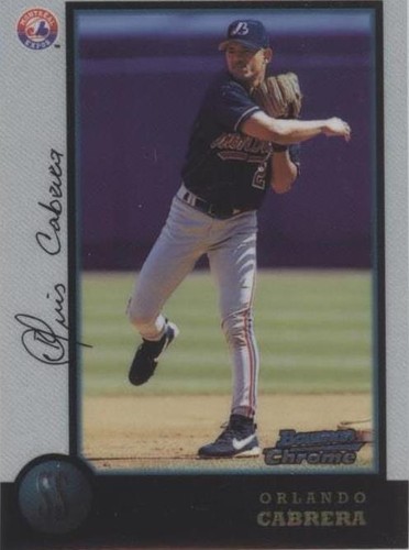 1998 Bowman Chrome - Orlando Cabrera #93