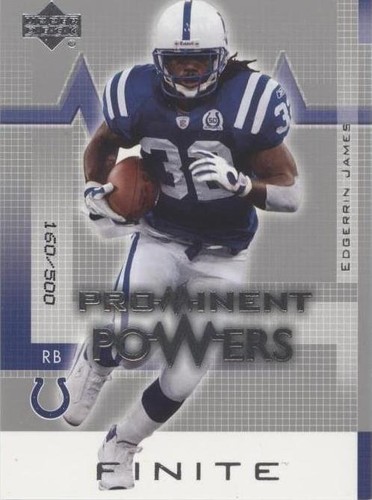 2003 Upper Deck Finite Edgerrin James #170